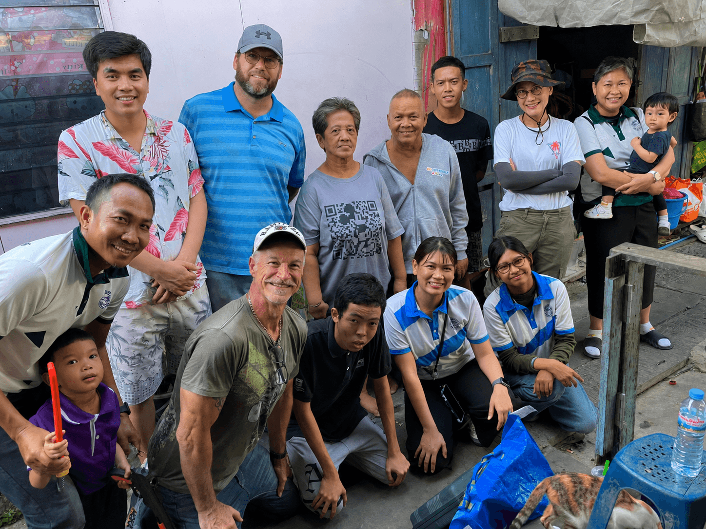 Thailand outreach team with The DeWits